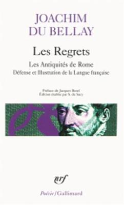 Book cover for Les regrets/Les antiquites de Rome etc