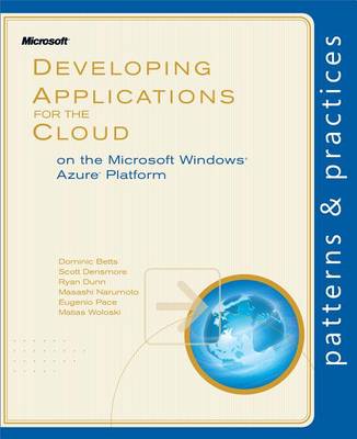 Book cover for Developing Applications for the Cloud on the Microsoft(r) Windows Azure Platform