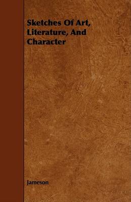 Book cover for Sketches Of Art, Literature, And Character
