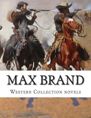 Book cover for Max Brand, Western Collection novels