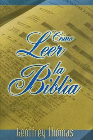 Cover of Como Leer la Biblia