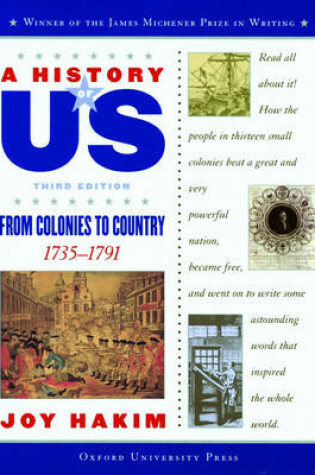 Cover of History of Us Book Three from Colonies to Country Third Ed