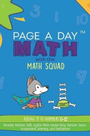 Cover of Page a Day Math Addition Book 7
