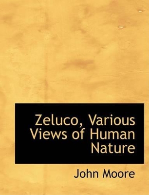 Book cover for Zeluco, Various Views of Human Nature