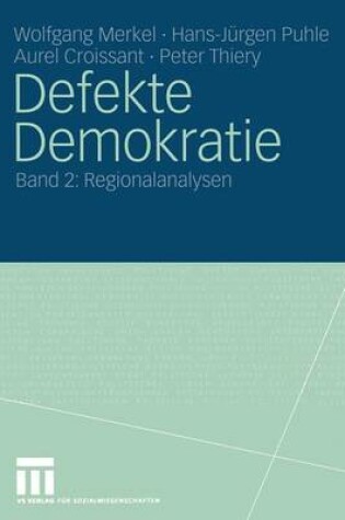 Cover of Defekte Demokratie