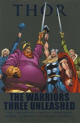 Book cover for Thor: The Warriors Three Unleashed