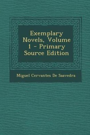 Cover of Exemplary Novels, Volume 1