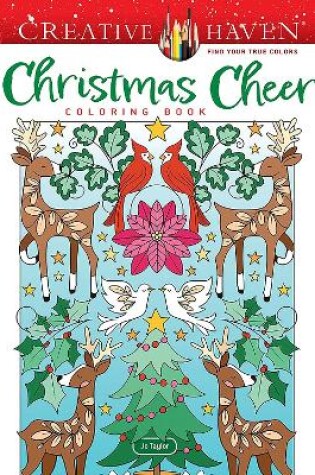 Cover of Creative Haven Christmas Cheer Coloring Book