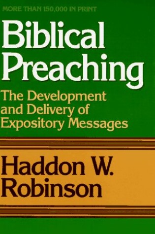 Cover of Biblical Preaching