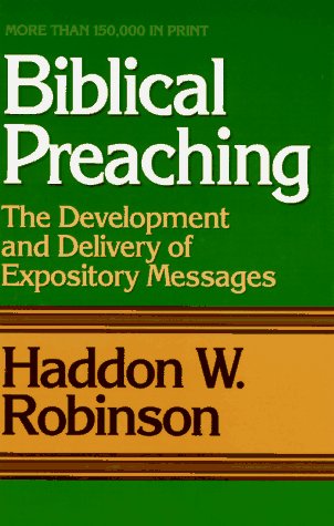 Book cover for Biblical Preaching