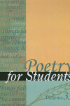 Book cover for Poetry for Students