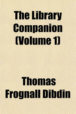 Book cover for The Library Companion (Volume 1)