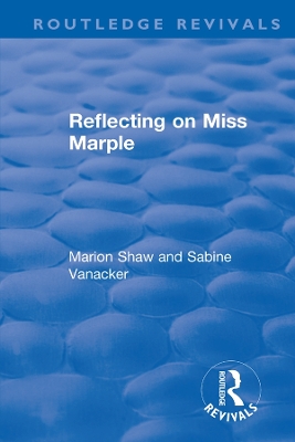 Book cover for Reflecting on Miss Marple