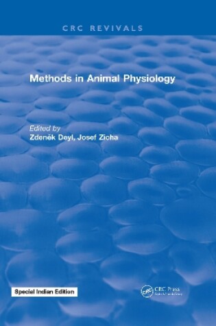 Cover of Methods In Animal Physiology