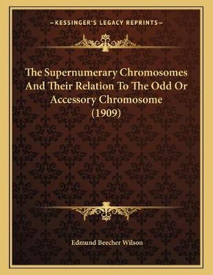 Book cover for The Supernumerary Chromosomes And Their Relation To The Odd Or Accessory Chromosome (1909)