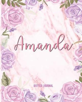 Book cover for Amanda Dotted Journal