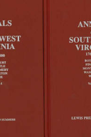 Cover of Annals of Southwest Virginia