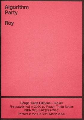 Book cover for Algorithm Party - Roy (RT#40)