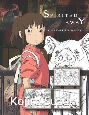 Book cover for Spirited Away Coloring Book