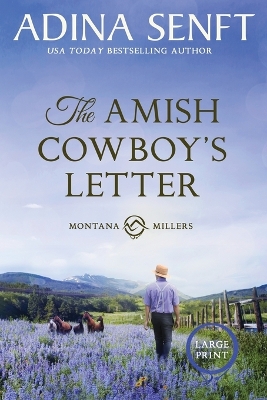 Cover of The Amish Cowboy's Letter (Large Print)