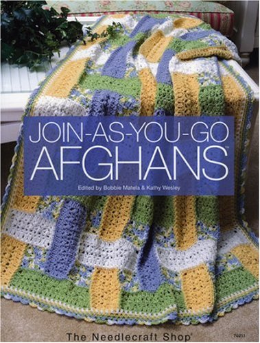 Book cover for Join-As-You-Go Afghans