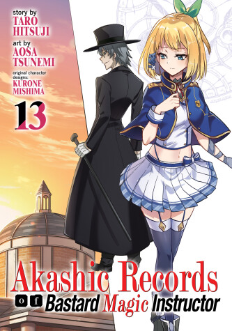 Book cover for Akashic Records of Bastard Magic Instructor Vol. 13