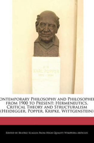 Cover of Contemporary Philosophy and Philosophers from 1900 to Present