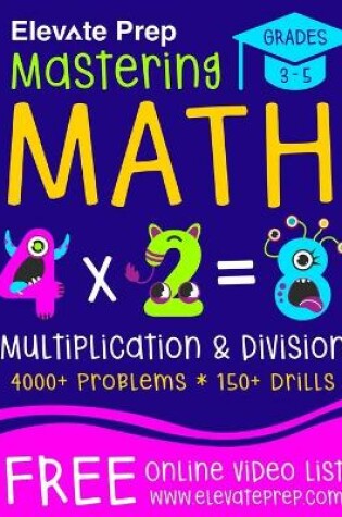 Cover of Mastering Math Multiplication and Division