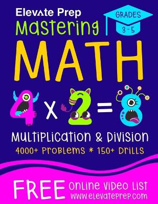 Book cover for Mastering Math Multiplication and Division