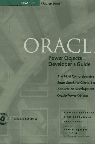Cover of Oracle Power Objects Developer's Guide