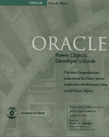 Book cover for Oracle Power Objects Developer's Guide