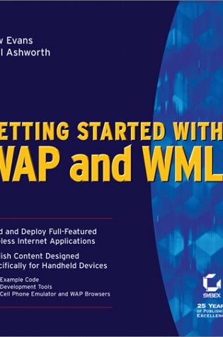 Cover of Getting Started with WAP Applications Using WML
