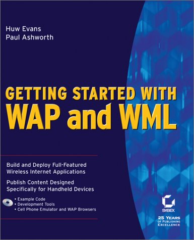 Book cover for Getting Started with WAP Applications Using WML