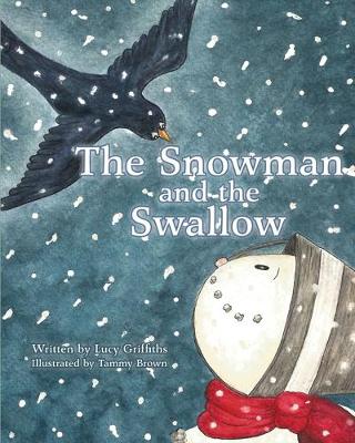 Book cover for The Snowman and the Swallow