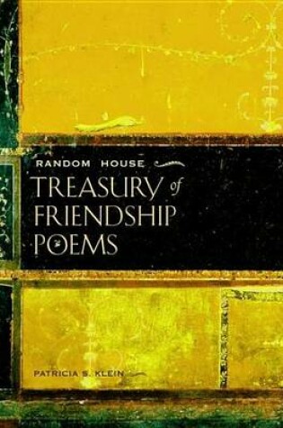 Cover of Random House Treasury of Friendship Poems