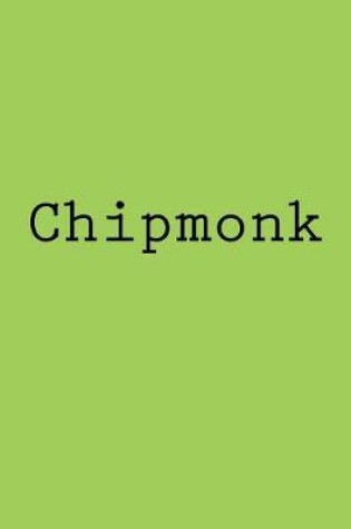 Cover of Chipmonk