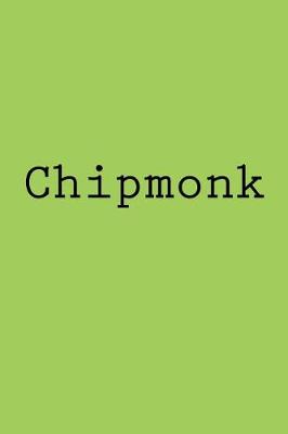 Book cover for Chipmonk