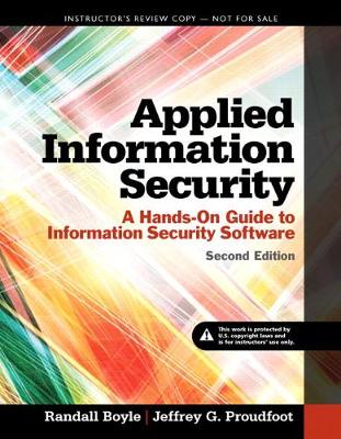 Book cover for Instructor's Review Copy for Applied Information Security