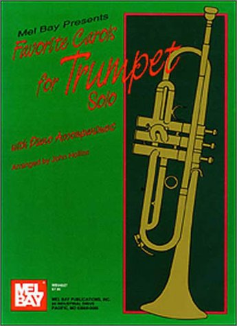 Book cover for Favorite Carols for Trumpet Solo