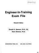 Book cover for Engineer-In-Training Exam File