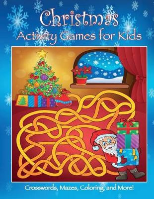 Book cover for Christmas Activity Games for Kids