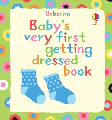Book cover for Baby's Very First Getting Dressed Book