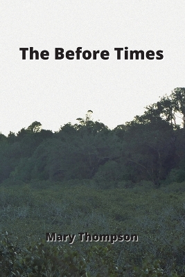 Book cover for The Before Times