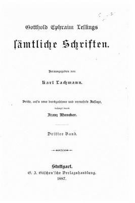 Book cover for Samtliche Schriften