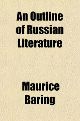 Cover of An Outline of Russian Literature