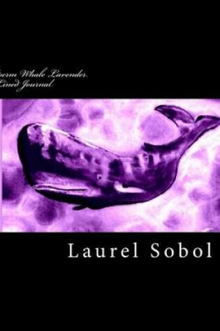 Cover of Sperm Whale Lavender Lined Journal