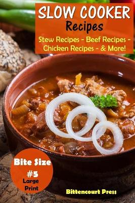 Book cover for Slow Cooker Recipes - Bite Size #5