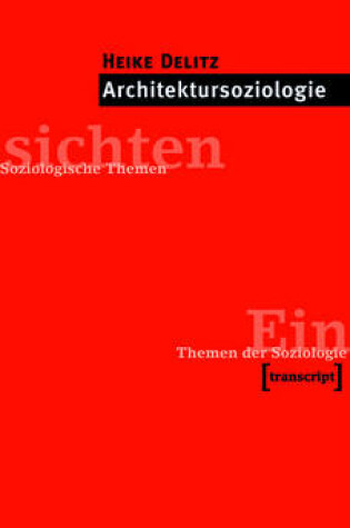 Cover of Architektursoziologie