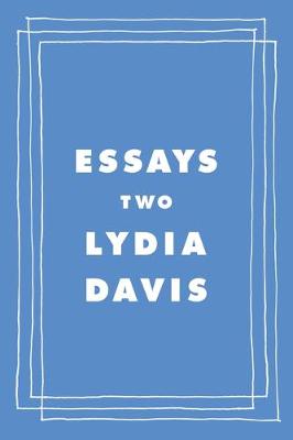 Book cover for Essays Two