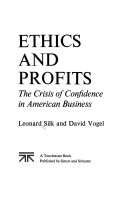 Book cover for Ethics and Profits